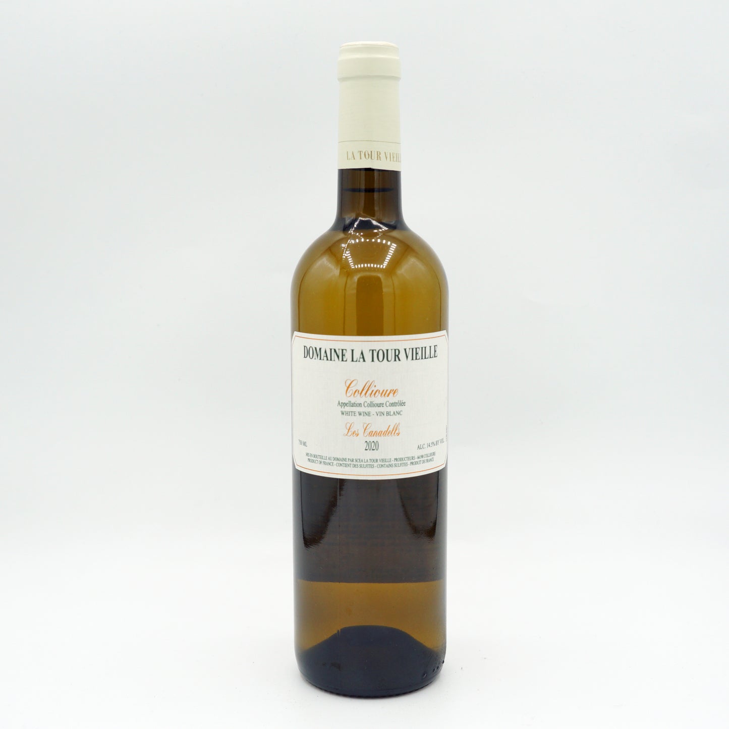 Collioure: Domaine La Tour Vieille 'Les Canadells' Blanc