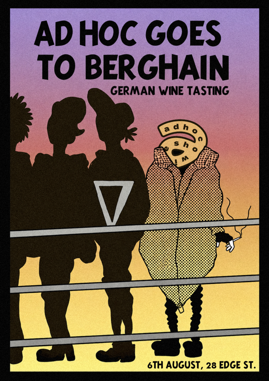 AD HOC GOES TO BERGHAIN - 6TH AUGUST WINE TASTING