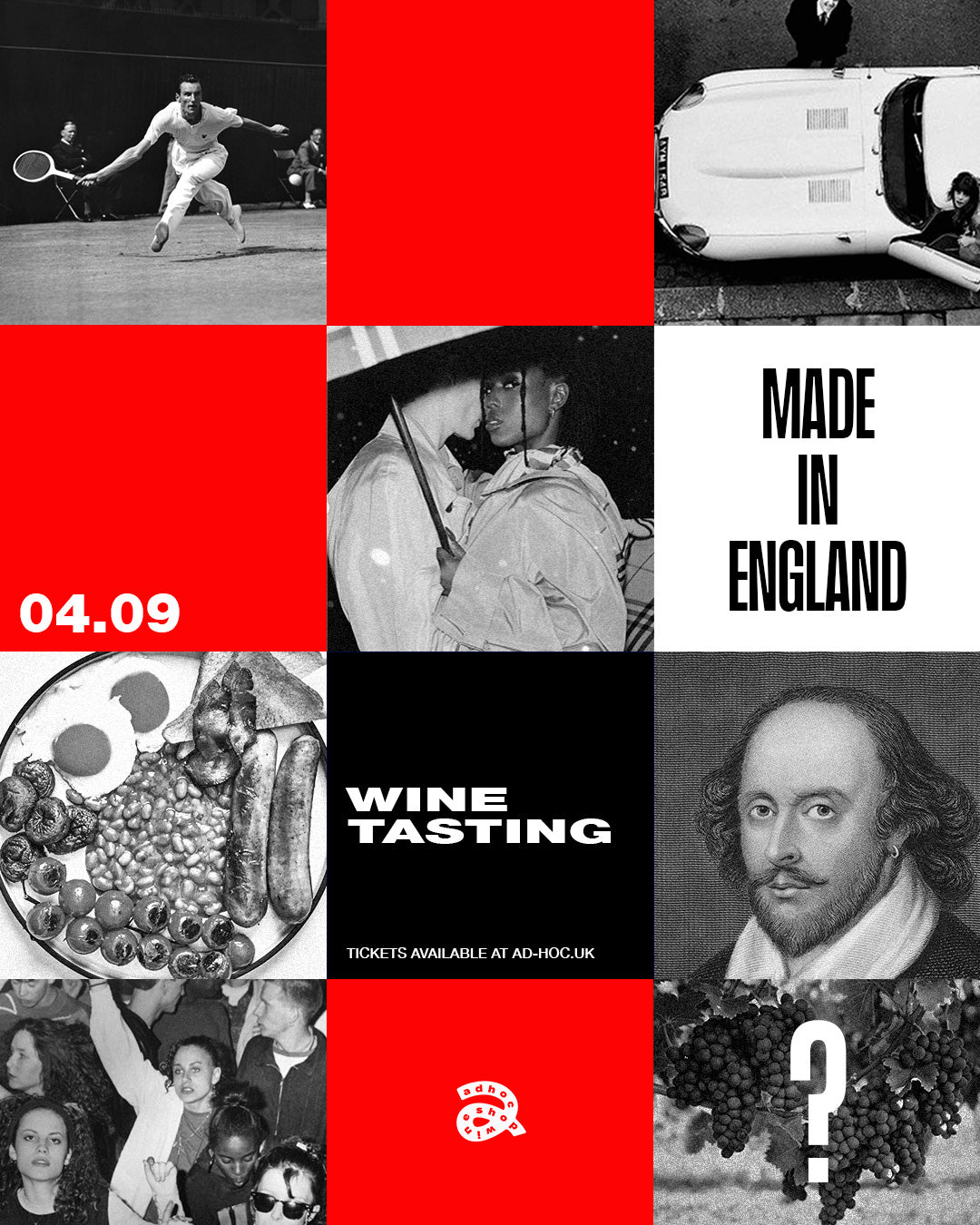 MADE IN ENGLAND - WINE TASTING - THURSDAY 4TH SEPTEMBER