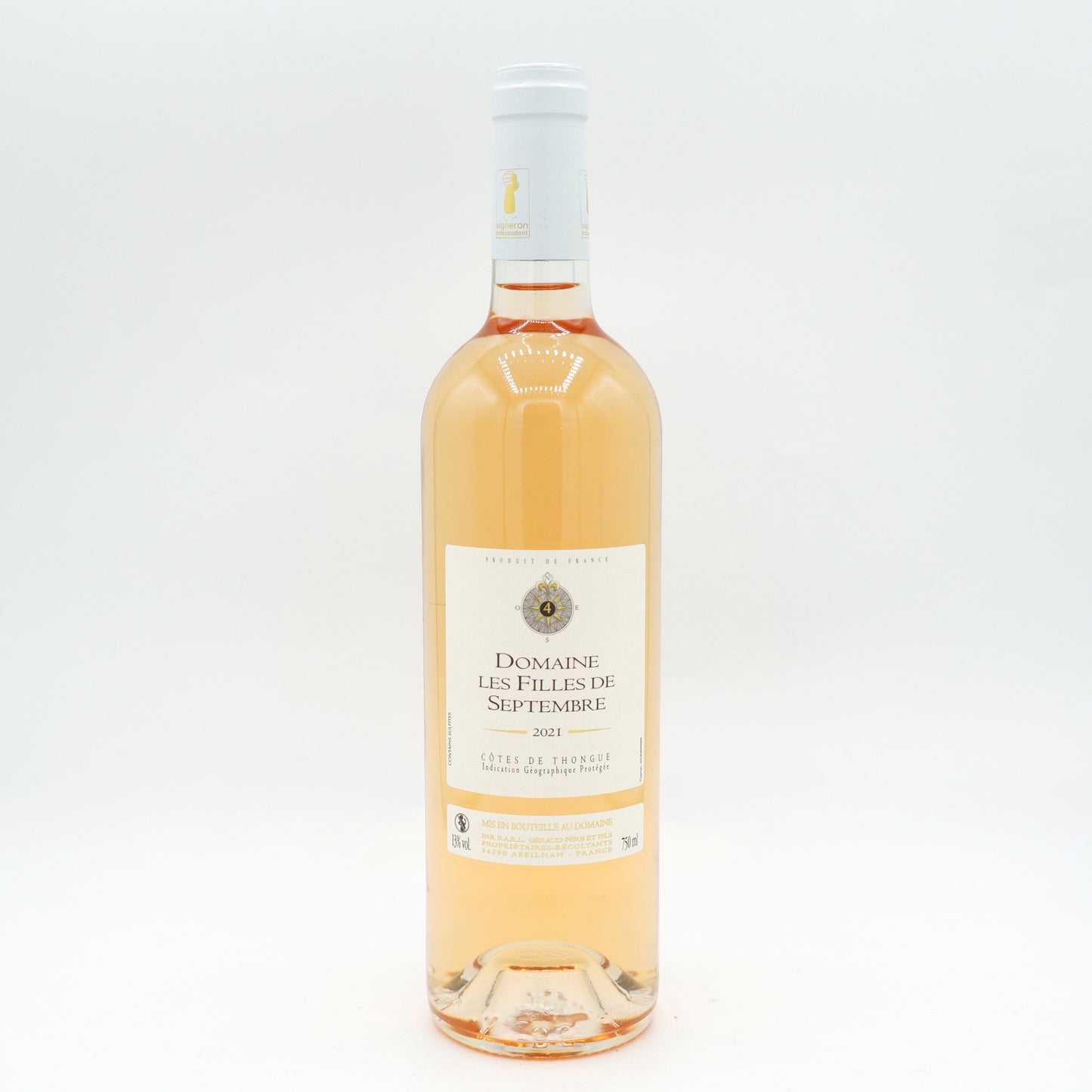 Domaine Les Filles de Septembre 'Tradition' Cotes de Thongue Rose
